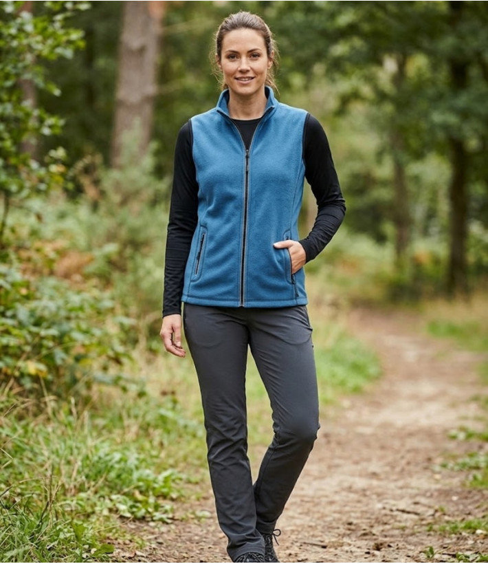 MAYFLOWER SAKURA2 — Gilet polaire bleu sans manches