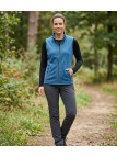 MAYFLOWER SAKURA2 — Gilet polaire bleu sans manches