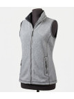 MAYFLOWER SAKURA3 — Gilet polaire gris sans manches