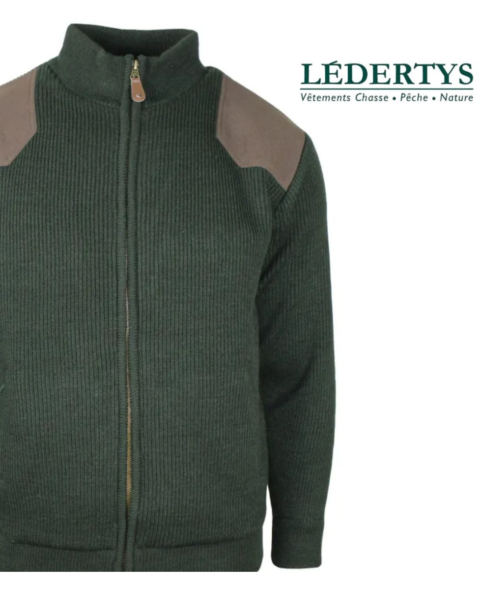 Ledertys EMPIEC — Veste zippée doublée polaire thermique