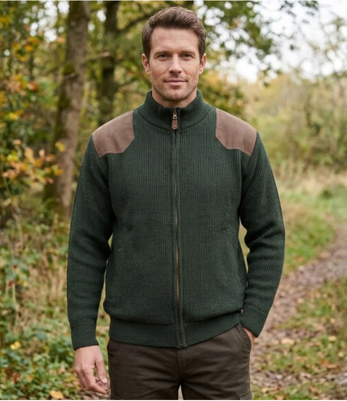 Ledertys EMPIEC — Veste zippée doublée polaire thermique