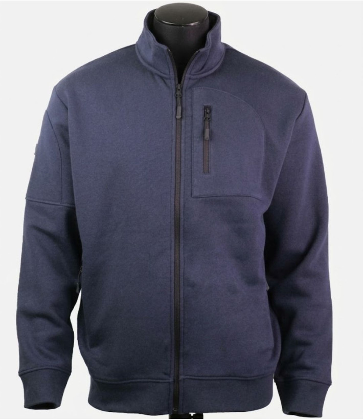 Veste Sweat CHALLENGER CAPITAINE1 Marine — Confort 4 Poches