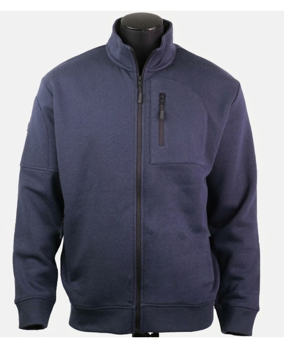 Veste Sweat CHALLENGER CAPITAINE1 Marine — Confort 4 Poches