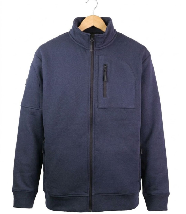 Veste Sweat CHALLENGER CAPITAINE1 Marine — Confort 4 Poches