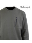 CHALLENGER GARRY1 — Sweat Col Rond Gris Quartz