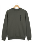 CHALLENGER GARRY1 — Sweat Col Rond Gris Quartz