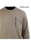 CHALLENGER GARRY2 — Sweat Col Rond Beige