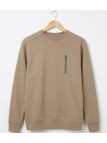 CHALLENGER GARRY2 — Sweat Col Rond Beige
