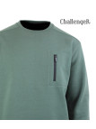 CHALLENGER GARRY5 — Sweat Col Rond Kaki