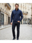 CHALLENGER PALERME2 — Sweat Col Camionneur Marine