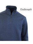 CHALLENGER PALERME2 — Sweat Col Camionneur Marine