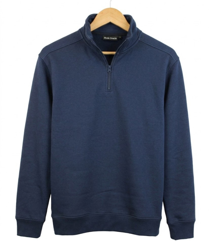 CHALLENGER PALERME2 — Sweat Col Camionneur Marine