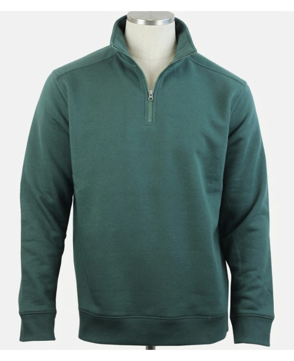 CHALLENGER PALERME4 — Sweat Col Camionneur Vert