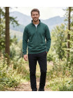 CHALLENGER PALERME4 — Sweat Col Camionneur Vert