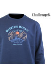 CHALLENGER PARK1 — Sweat Imprimé Marine Homme