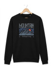 CHALLENGER PARK2 — Sweat Imprimé Noir Homme