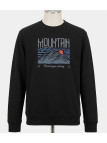 CHALLENGER PARK2 — Sweat Imprimé Noir Homme