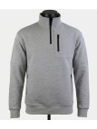 CHALLENGER PERCEVAL3 — Sweat Col Camionneur Gris