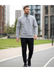 CHALLENGER PERCEVAL3 — Sweat Col Camionneur Gris