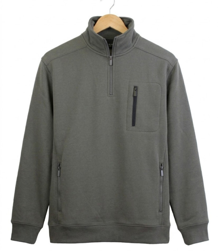 CHALLENGER PRESTON1 — Sweat Col Camionneur Gris