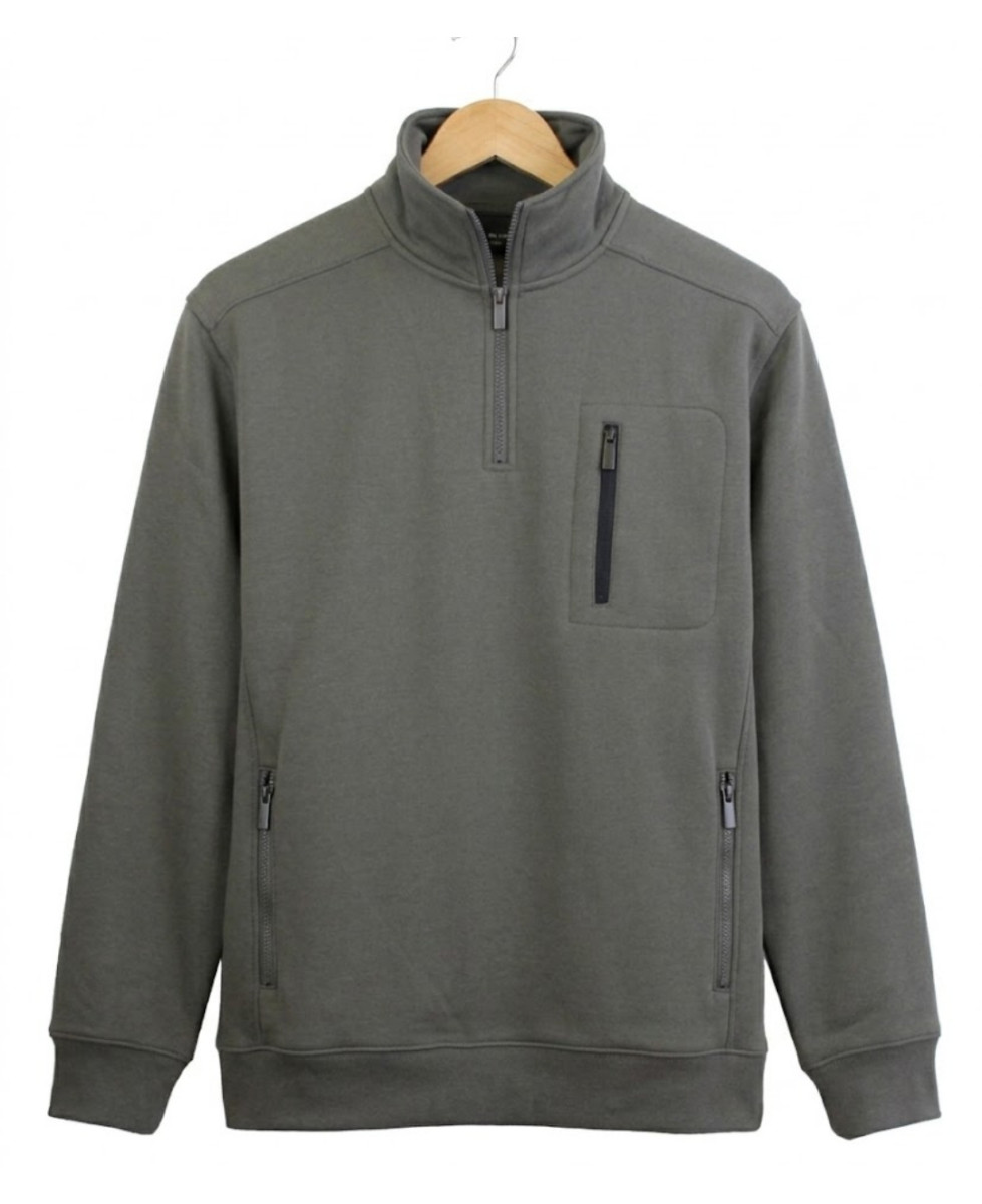CHALLENGER PRESTON1 — Sweat Col Camionneur Gris