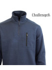 CHALLENGER PRESTON3 — Sweat Col Camionneur Marine