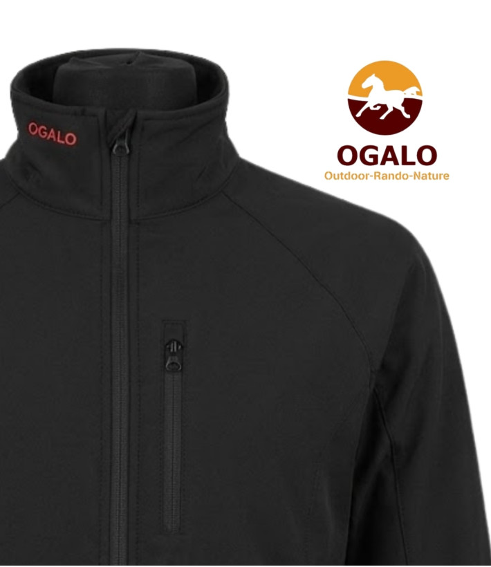 OGALO SH1035 — Veste softshell coupe-vent