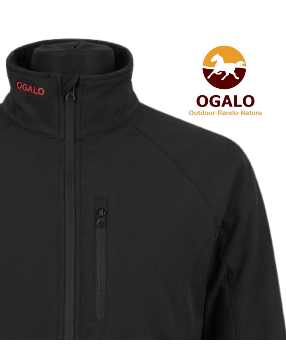 OGALO SH1035 — Veste softshell coupe-vent