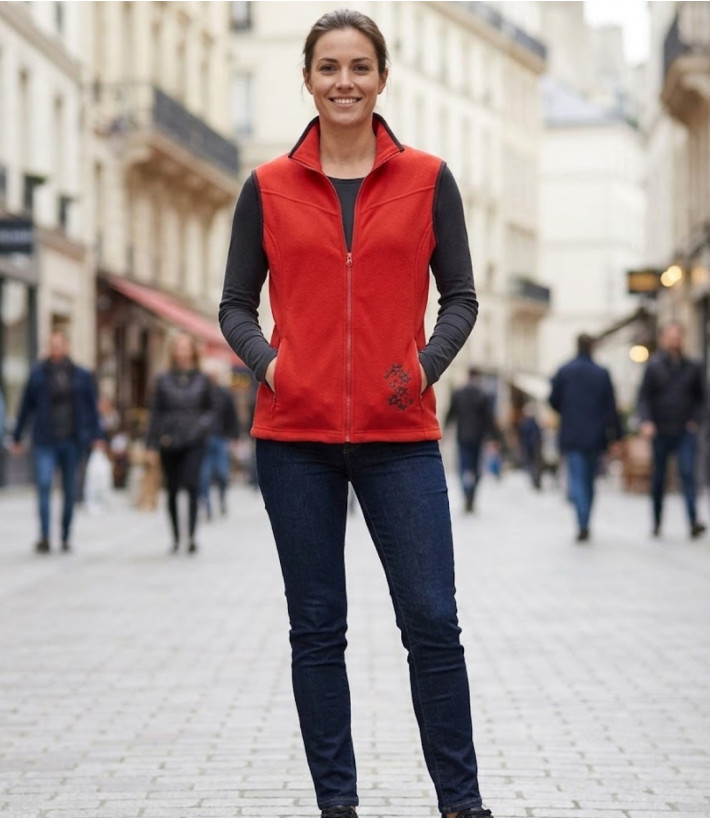 MAYFLOWER SH1026 — Gilet polaire chaud et léger