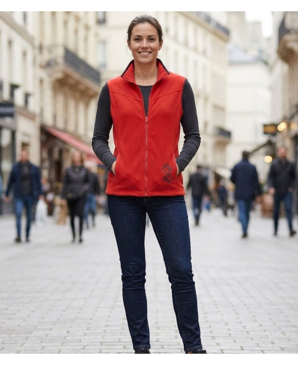 MAYFLOWER SH1026 — Gilet polaire chaud et léger