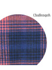 CHALLENGER BACCHUS — Chemise flanelle bleu chaude