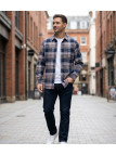 CHALLENGER BALEZE — Chemise flanelle chaude homme
