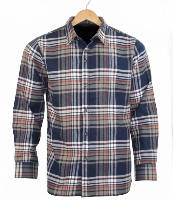 CHALLENGER BALEZE — Chemise flanelle chaude homme