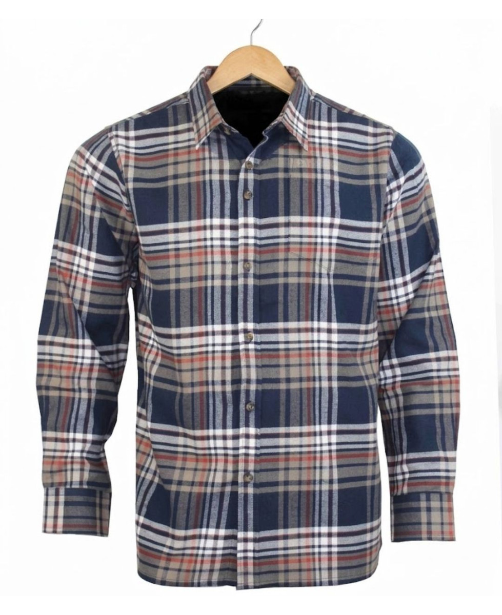CHALLENGER BALEZE — Chemise flanelle chaude homme