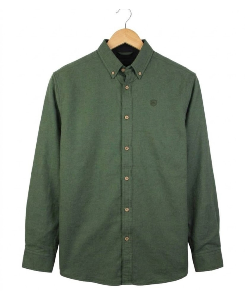 CHALLENGER BAOBAB — Chemise flanelle chaude vert