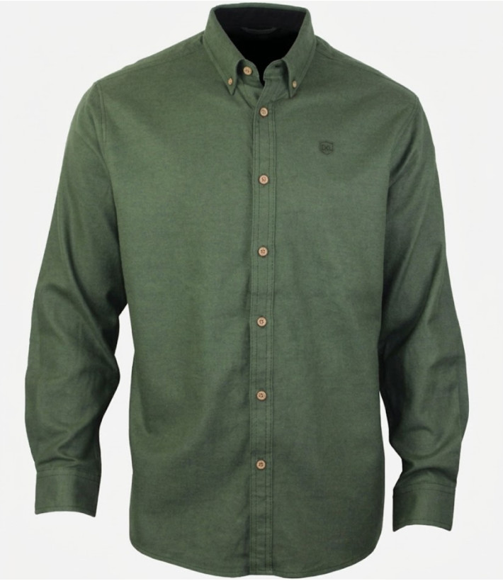 CHALLENGER BAOBAB — Chemise flanelle chaude vert