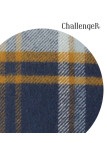 CHALLENGER BASQUE1 — Chemise flanelle chaude bleu