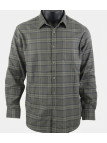 CHALLENGER BASTA1 — Chemise flanelle chaude kaki
