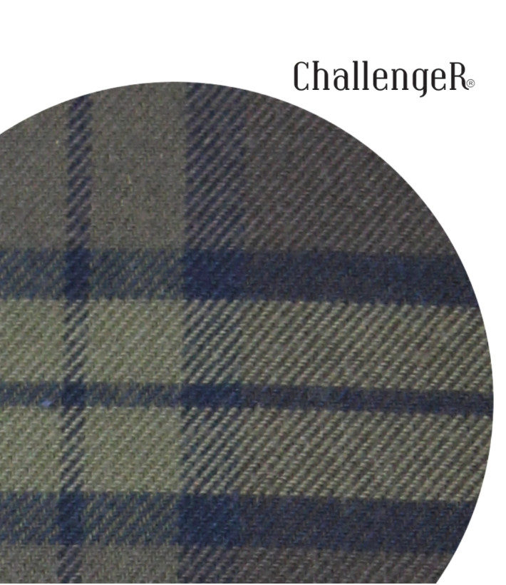 CHALLENGER BASTA1 — Chemise flanelle chaude kaki