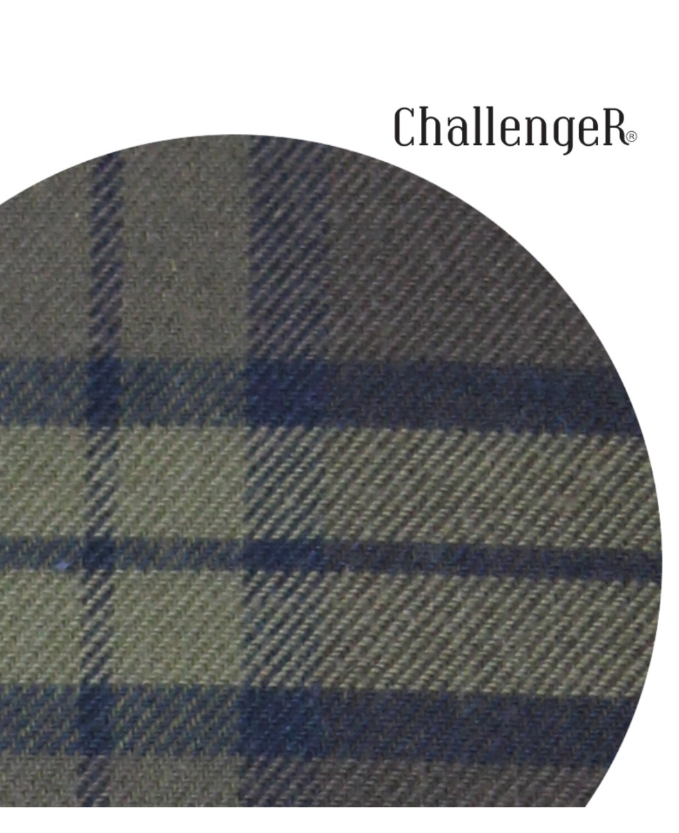 CHALLENGER BASTA1 — Chemise flanelle chaude kaki