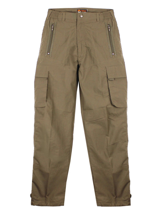 Pantalon homme OGALO SH1052 marron coton polyester