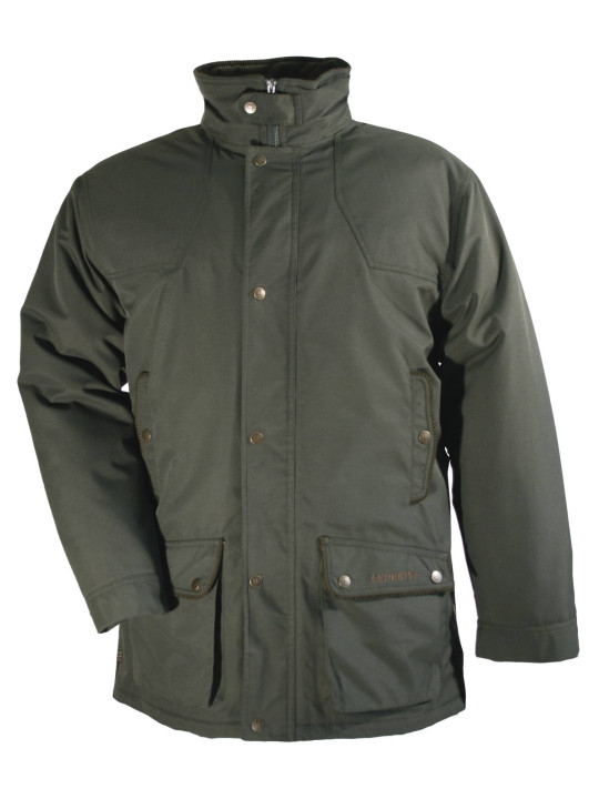 Veste chasse LEDERTYS LY0010 étanche verte homme
