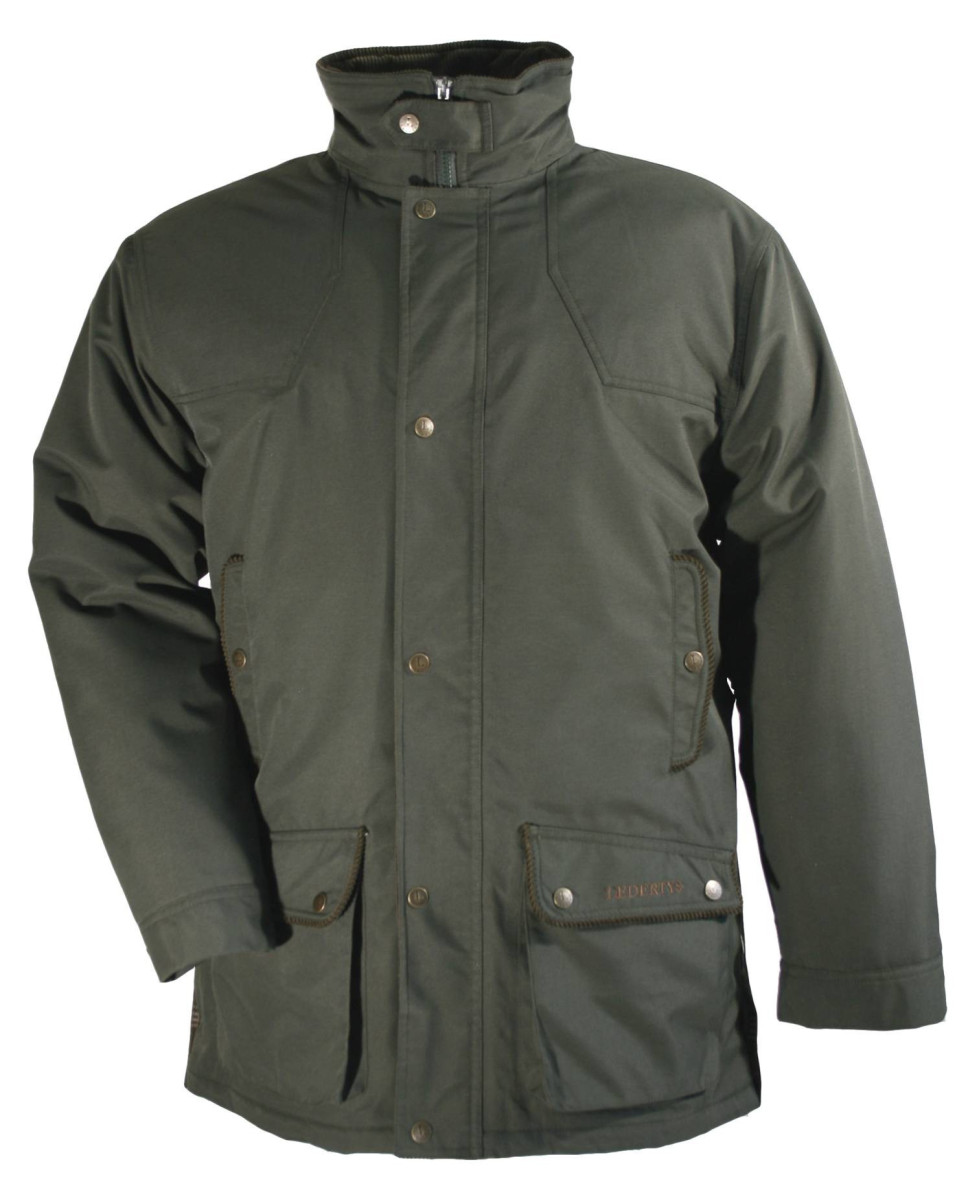 Veste chasse LEDERTYS LY0010 étanche verte homme