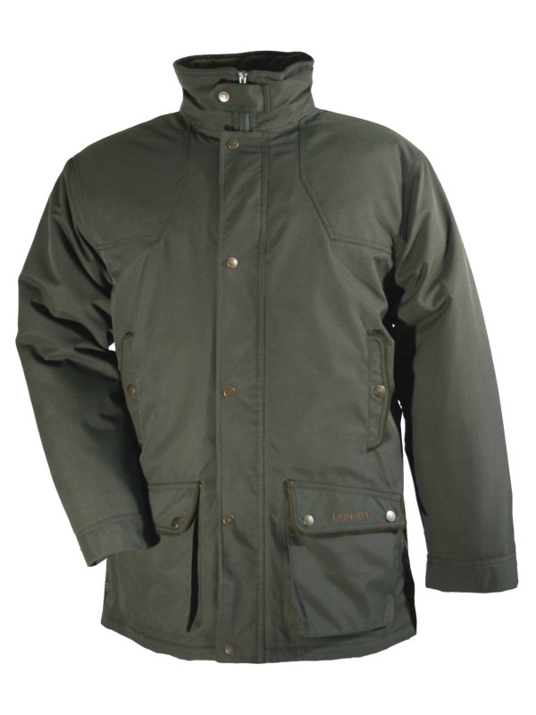 Veste chasse LEDERTYS LY0010 étanche verte homme