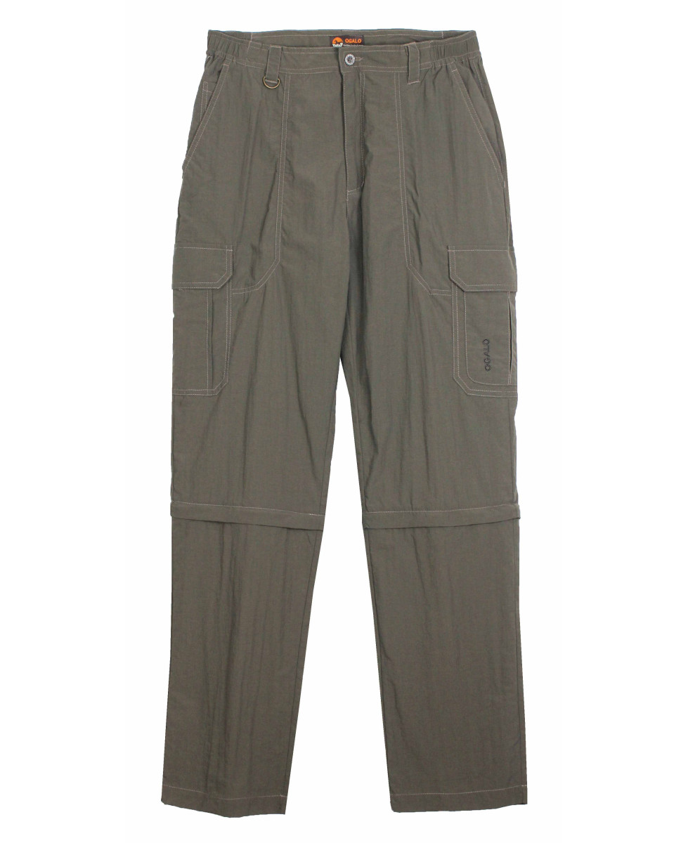 Pantalon transformable homme OGALO SE1142 nylon gris