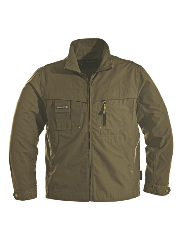 Veste homme TERRATREND 7631KJ kaki/jaune robuste