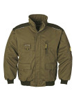 Blouson homme TERRATREND 6656KJ kaki/jaune robuste