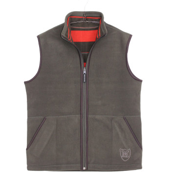 Gilet en polaire contre collé reversible 125141U001