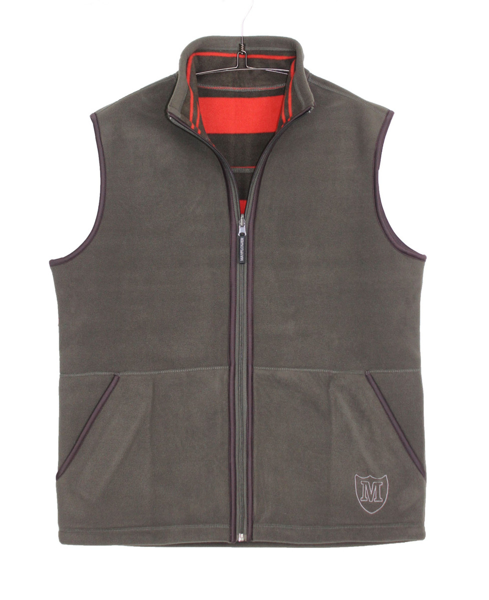Gilet en polaire contre collé reversible 125141U001
