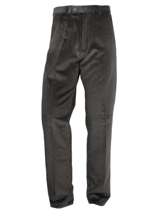Pantalon velours CHALLENGER D373 – Gris élégant